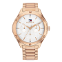 Relógio MULTIFUNÇÕES AÇO IP DOURADO ROSA