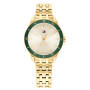 Relógio Mulher Aço IP Dourado