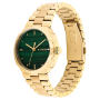 Relógio Mulher Aço IP Dourado