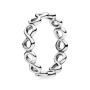 Infinity silver ring