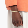 Pulseira Mulher Aço Dourado Metropole