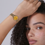 Relógio Mulher Highbury Aço Dourado