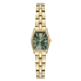 Relógio Mulher Tonneau Aço Dourado