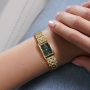 Relógio Mulher Mini Grove Aço Dourado
