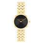 Relógio Senhora Dourado e Preto