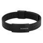 Pulseira Homem Malha Aço Preto