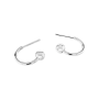 Set Brincos Senhora prateados