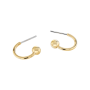 Set Brincos Senhora dourados