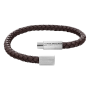 Pulseira Homem em Pele Castanha