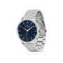 Relógio Homem New Classic XL Brushed Steel & Blue