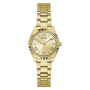 Relógio Feminino Mini Luna Dourado