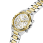 Relógio Feminino Equality Dourado Bicolor