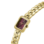 Relógio Feminino Isla Dourado e Bordeaux
