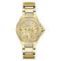 Relógio Feminino Envy Dourado com Brilhantes