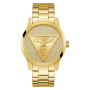 Relógio Masculino Badge Dourado