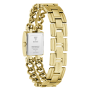 Relógio Feminino Micro Mod Dourado com Brilhantes