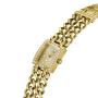 Relógio Feminino Micro Mod Dourado com Brilhantes
