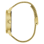 Relógio Monarch Preto e Dourado com Leão