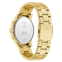 Relógio Masculino Badge Dourado