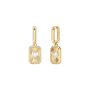 Brincos Crystal Love Dourados