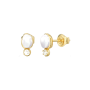 Brincos Pearly Dourados
