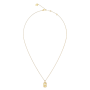Colar Crystal Love Dourado
