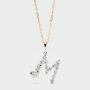 Pendente Inicial M Our Diamantes