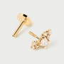 Brinco Single Amelie Ouro e Diamantes