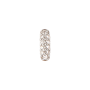 Brinco Single Pop Ouro e Diamantes