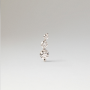 Piercing EveMini Ouro 3 Diamantes