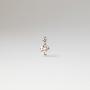Piercing Eve Mini Ouro Diamantes