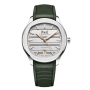 Relógio Polo Signature Data Bracelete Verde Borracha 42mm