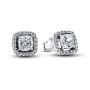 Brincos Timeless Zircónia Quadrada