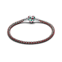 Pulseira de Corrente Caixa Cordão Menta