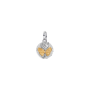 Conta Medalhão Borboleta