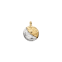 Conta Medalhão Grande Sol e Lua