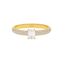 Anel Sweet Briar Ouro Amarelo e Diamantes