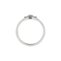 Anel Épure Bloom Ouro Branco e Diamantes