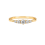 Anel Trilogy 5 Ouro Amarelo 0.50ct