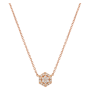 Colar Épure Hexa Modelo Pequeno Ouro Rosa e Diamantes