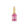 Pendente Unity Ouro Rosa E Safira Rosa