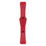 Bracelete Tissot Oficial Sideral Borracha Vermelha