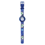 Relógio Flik Flak de criança azul crocodilo