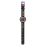 Relógio Flik Flak de criança preto e roxo