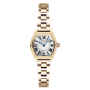 Relógio Feminino Caribou Branco e Dourado