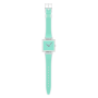 Relógio Swatch homem Verde Quadrado Data