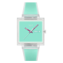 Relógio Swatch homem Verde Quadrado Data