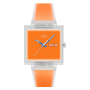 Relógio Swatch homem Laranja Quadrado  Data