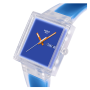 Relógio Swatch homem Azul Quadrado Data