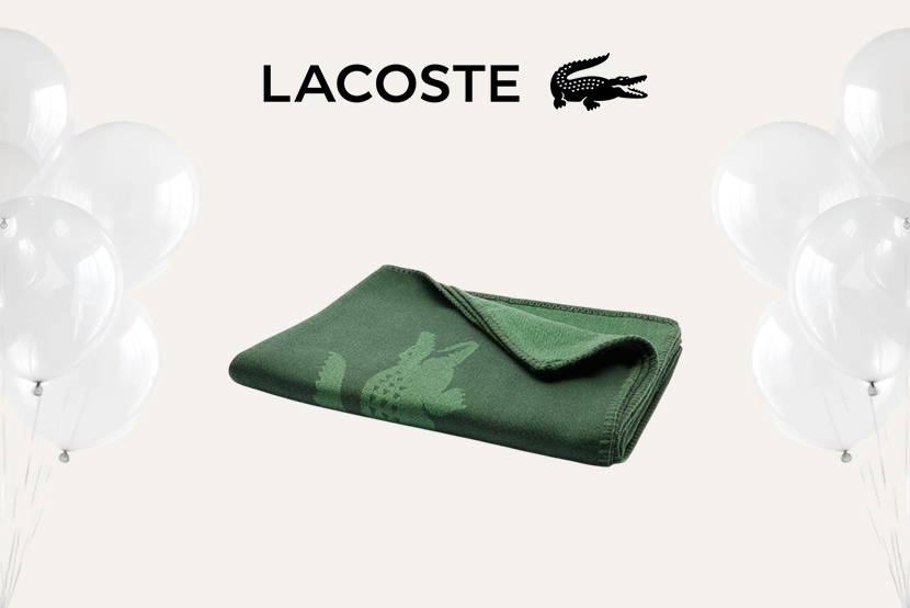 oferta toalha praia lacoste